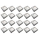 Ver imagem 1 de Ralo Oculto Invisivel 15x15 Inox Kit 20 Uni Box Banheiro Cozinha Lavanderia Lavabo Discreto Seguro C