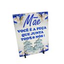Ver imagem 2 de Porta Retrato Azulejo Presente Dias Das Mães Exclusivo Coleção Tea & Amor Azumae001