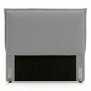 Ver imagem 4 de Cabeceira para Cama Box Casal Padrão Virella 140cm Moderna com Frame Bouclê Cinza - Desk Design