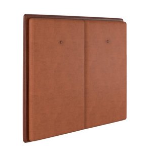 CABECEIRA KING LIZZ - VELUDO TERRACOTA - PALLADIUM DECOR