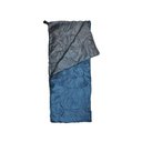 Ver imagem 2 de Saco Dormir Bugy Solteiro Camping Nkt 8°c e 15°c Preto Azul