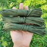 Corda Sobrevivência 39Kg Paracord 425 Libras Verde Oliva Natureza Aventura 10 Metros Resistente 3mm - 7