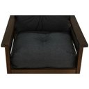 Ver imagem 7 de Conjunto Sofá Havaí 3 Lugares + 2 Poltronas de Madeira com Almofadas Confortáveis - Cinza