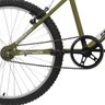 Bicicleta Masculina Aro 24 Ultra Bikes Bicolor - Sem Marcha Verde Oliva Fosco - 2