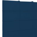 Ver imagem 6 de Cabeceira Cama Box Casal King 195 cm Roma W01 Suede Azul Marinho - Lyam Lyam Decor