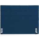 Ver imagem 3 de Cabeceira Cama Box Casal King 195 cm Roma W01 Suede Azul Marinho - Lyam Lyam Decor
