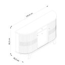 Ver imagem 2 de Buffet Monza Cinamomo Off White Madetec