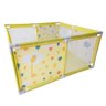 Cercado Quadrado Berço Chiqueirinho Portátil Girafa Amarelo - 3