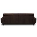 Ver imagem 6 de Sofá 3 Lugares para Sala Living Industrial 216cm Cádis L06 Couro Marrom Escuro - Lyam Decor