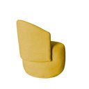 Ver imagem 2 de Kit 2 Poltronas Decorativa Beatriz Orgânica Couro Amarelo