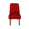 Cadeira de Jantar Helena Suede Vermelho - Dominic Decor - 1