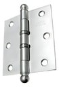 Ver imagem 4 de Cartela Dobradiças 3 Unidades 3.1/2x3 Rf 5535 Aço Cromado