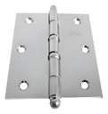 Ver imagem 3 de Cartela Dobradiças 3 Unidades 3.1/2x3 Rf 5535 Aço Cromado