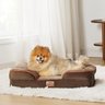 Bedsure Cama Ortopédica para Cães Pequenos P Marrom - 9