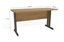 Ver imagem 4 de Mesa Office Kappesberg Versátil 1150 C/ Gaveteiro Cor Itapuã