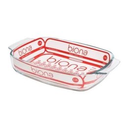 Assadeira 3,7l Funda de Vidro Borosilicato - Retangular - C/ - 1