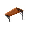 Prateleira com Suporte 45cm Madeira Nicho Decorativo - 3