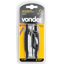 Ver imagem 3 de Jogo Chave Hexagonal Allen 5/64-1/4 Canivete Alumínio Cromo