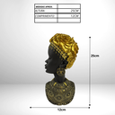 Ver imagem 5 de Decoracao Busto Africano 25cm