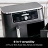 Ninja Dz401 Foodi Air Fryer 6 em 1 Dualzone Xl 10 Quart Cinza - 4
