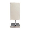 Ver imagem 5 de Abajur Luminaria de Mesa Quadrado e Interruptor Ref 49 Decoração Casa Sala Quarto Escritório Moveis