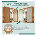 Ver imagem 2 de Guarda Roupa C/ Espelho 100% Mdf Garibaldi -móveis Valverde