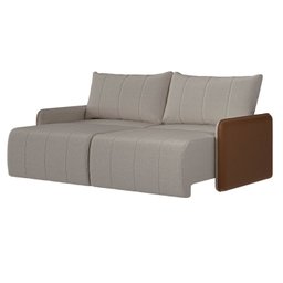 Sofá Cama Retrátil e Reclinável 3 Lugares 225cm Jequitibá CabeCasa MadeiraMadeira - 9