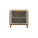 Ver imagem 7 de Buffet Aparador Flip 0,90 2 Portas Sala - 3 Cores:offwhite-cinamomo