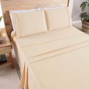 Ver imagem 6 de Kit Cobre Leito + Jogo de Cama Premier Queen 7 Peças Hipercal 200 Fios 80% Algodão, 20% Poliéster