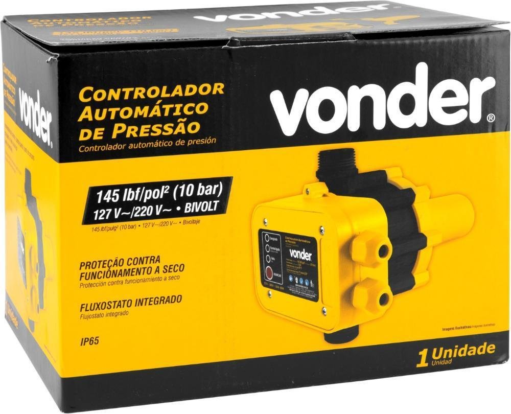 Controlador de Pressão Eletrônico Vonder 145 Lbf - Bivolt - 6