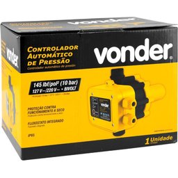 Controlador de Pressão Eletrônico Vonder 145 Lbf - Bivolt - 6