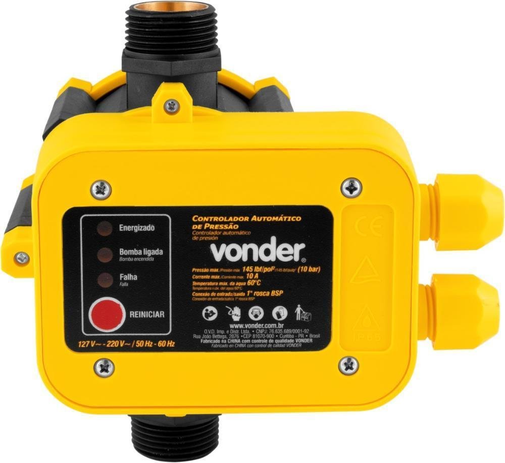 Controlador de Pressão Eletrônico Vonder 145 Lbf - Bivolt - 5