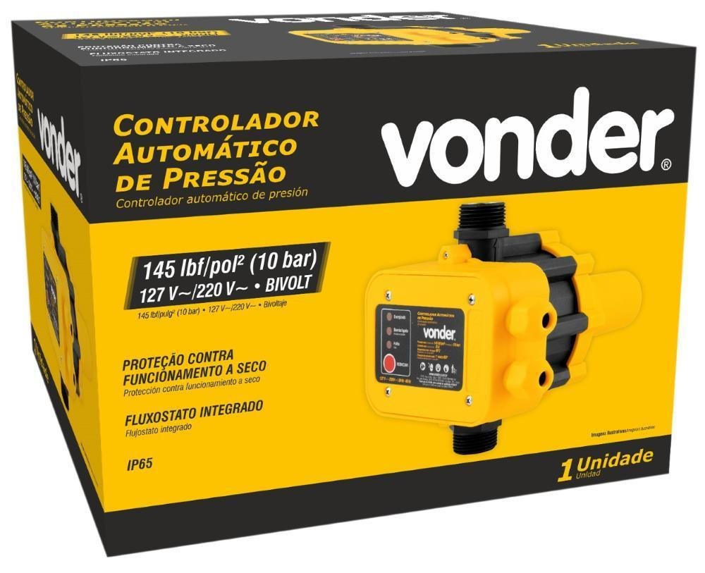 Controlador de Pressão Eletrônico Vonder 145 Lbf - Bivolt - 4