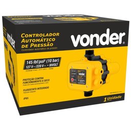 Controlador de Pressão Eletrônico Vonder 145 Lbf - Bivolt - 4