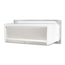 Ver imagem 4 de Caixa de Correio Carta e Revista Frente em Inox Escovado 23 Profundidade