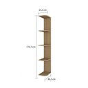 Ver imagem 4 de Quarto Infantil com Guarda Roupa com Prateleira Cômoda e Mini Cama 100% MDF Pega-Pega