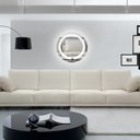 Ver imagem 3 de Espelho jateado Redondo 60cm com LED frio TOUCH