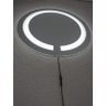Espelho jateado Redondo 60cm com LED frio TOUCH - 6