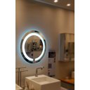 Ver imagem 2 de Espelho jateado Redondo 60cm com LED frio TOUCH