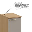 Ver imagem 4 de Balcão de Cozinha 1 Pt Tampo 40cm Duna Luciane Móveis Freijó/cinammon