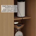 Ver imagem 7 de Balcão de Cozinha 1 Pt Tampo 40cm Duna Luciane Móveis Freijó/cinammon
