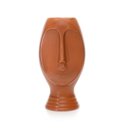 Ver imagem 1 de Vaso Decorativo Rosto em Cerâmica Terracota 23,5x11cm - D’Rossi