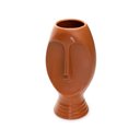 Ver imagem 4 de Vaso Decorativo Rosto em Cerâmica Terracota 23,5x11cm - D’Rossi