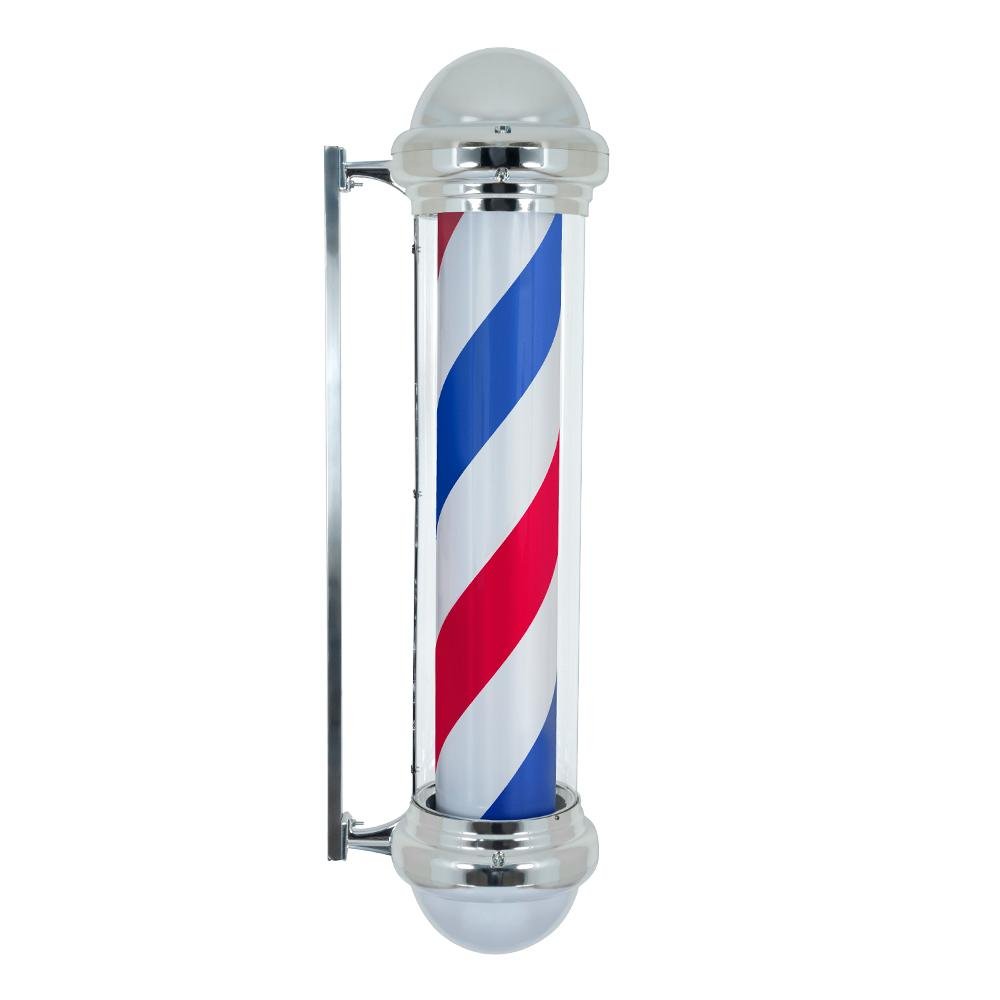 Luminária Barber Pole Poste Barbeiro Pelegrin Pel09Lp 95cm