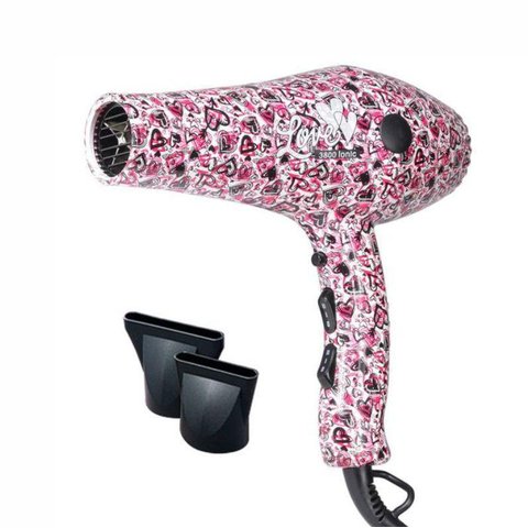 Secador Profissional Lizz Love 3800 - 2150 W - 110v - Rosa