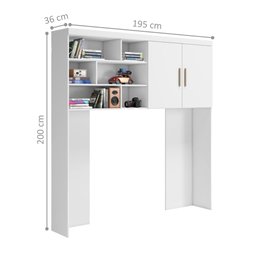 Kit para Quarto Completo Meninos Barcelona Branco - 7