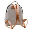 Bolsa Mochila Chenson Mini Monograma CG83611 - Bege - 3