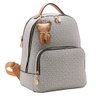 Bolsa Mochila Chenson Mini Monograma CG83611 - Bege - 1