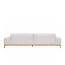 Ver imagem 4 de Sofá de Canto Unne 2 Lugares 180cm Cinza Boucle Terminal Esquerdo Sofá Home