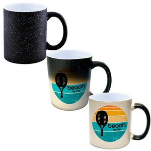 Caneca Mágica Glitter Muda de Cor Y2 Beach Tennis Raquete